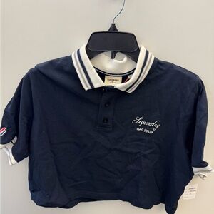 Superdry Kids Polo Shirt in Navy and White